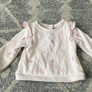 ❣️2 for $10 - Pink Strawberry Kids Top